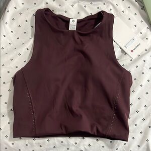 lululemon swift speed cropped tank brand new with tags